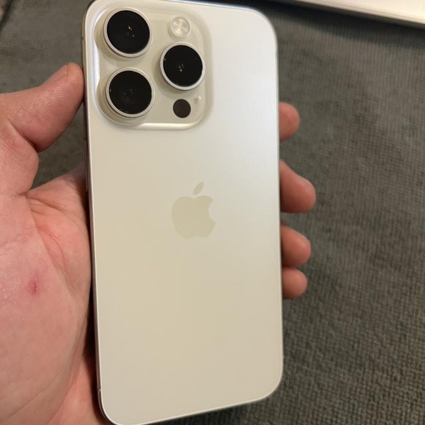 Apple iPhone 15 Pro - Unlocked, 128 GB, White, A2848