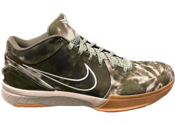 Nike Kobe 4 Protro Undefeated Olive Tie Dye (Friends and Family) for sale