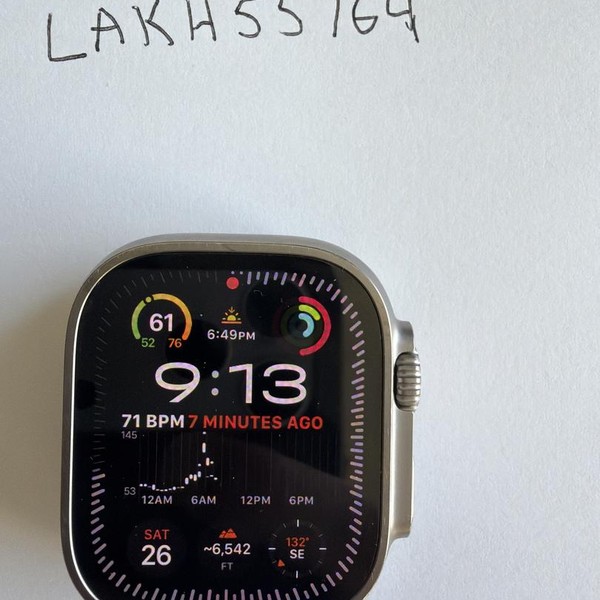 Apple Watch Ultra 2 49mm - Unlocked, Natural, A2986
