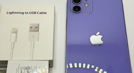 Good
													Apple iPhone 12 - Unlocked, Purple, 128 GB, A2172, photo 3 of 5