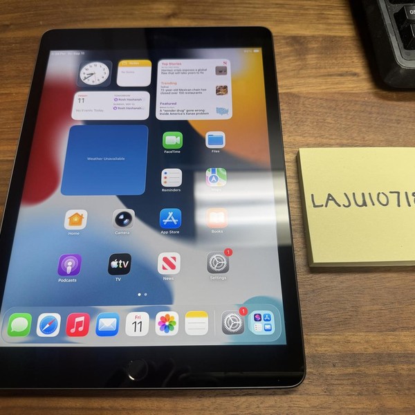 Apple iPad (9th Gen) - Wi-Fi, 64 GB, Gray, A2602