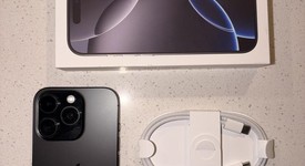 Good
													Apple iPhone 16 Pro - Unlocked, Black, 256 GB, A3083, photo 1 of 7