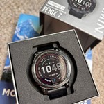 Fair Garmin Fenix 7X - Black, Solar Sapphire