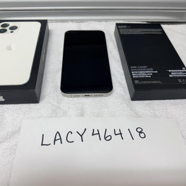 Apple iPhone 13 Pro Max - Unlocked, 256 GB, Silver, A2484