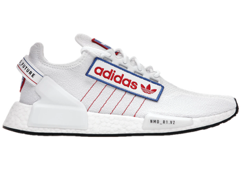 adidas NMD R1 V2 White Logo Patch for sale