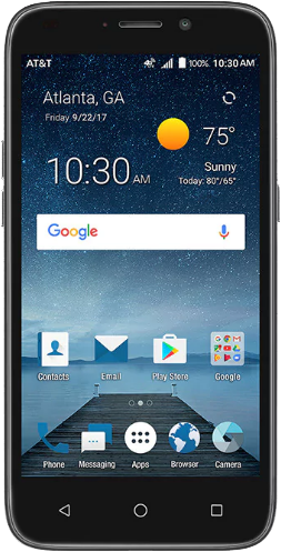 ZTE Maven 3 - AT&T, Black, Prepaid
