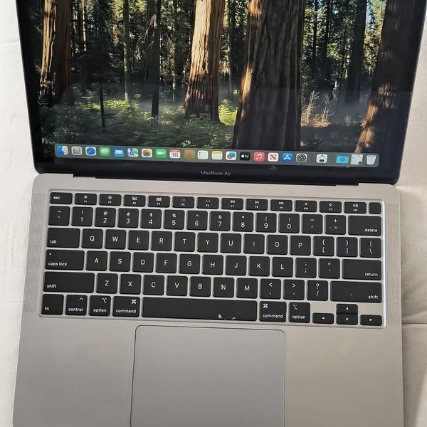 MacBook Air 2020 - 13 inch - 256 GB, Gray, 8 GB, Intel Core i3
