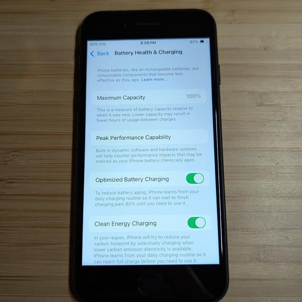 Apple iPhone SE 3rd Gen 2022 - T-Mobile, 64 GB, Midnight, A2595