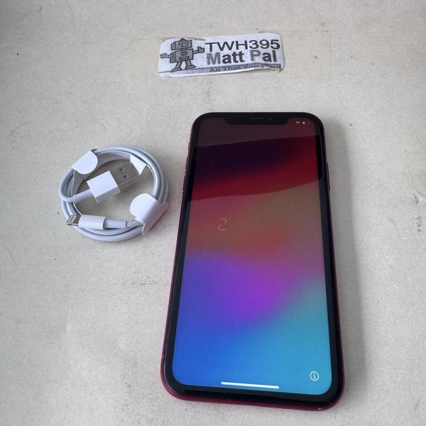 Apple iPhone Xr - Unlocked, 128 GB, Red, A1984