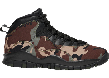 Jordan 10 Retro Woodland Camo for sale