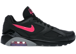 Air Max 180 Black Pink Blast Size 11 AQ9974 001 Swappa