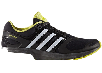 adidas Questar Boost TF Core Black Sonic Yellow for sale