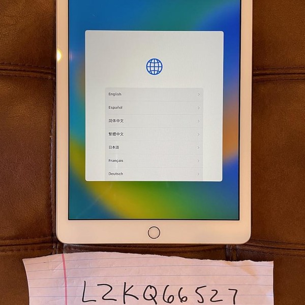 Apple iPad 5th Gen - Wi-Fi, 128 GB, Gold, A1822