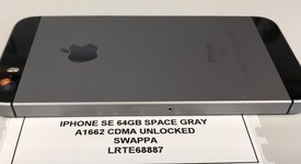 Good
													Apple iPhone SE 1st Gen 2016 - Unlocked, Grey, 64 GB, A1662, photo 5 of 7