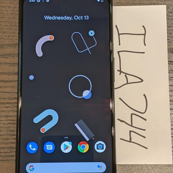 Google Pixel 4 XL - Spectrum, 64 GB, Black, 6 GB, G020J