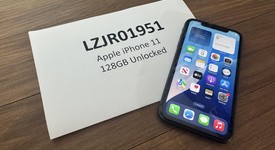 Fair
													Apple iPhone 11 - Unlocked, Black, 128 GB, A2111, photo 1 of 6
