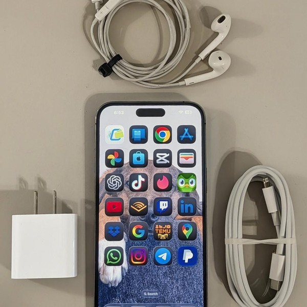 Apple iPhone 14 Pro Max - Unlocked, 128 GB, Purple, A2651