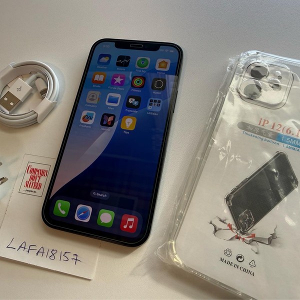 Apple iPhone 12 - Unlocked, 64 GB, Black, A2172