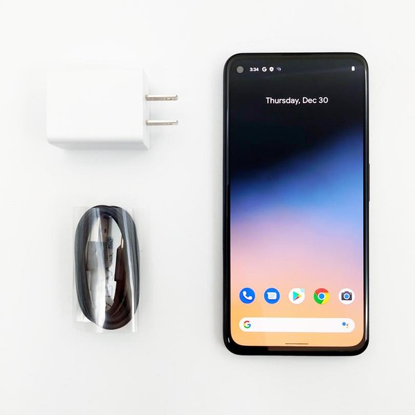 Google Pixel 4a 5G - AT&T, 128 GB, Black, 6 GB, G025E