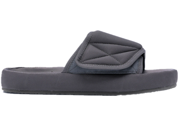 Yeezy Supply Nylon Slipper Graphite for sale