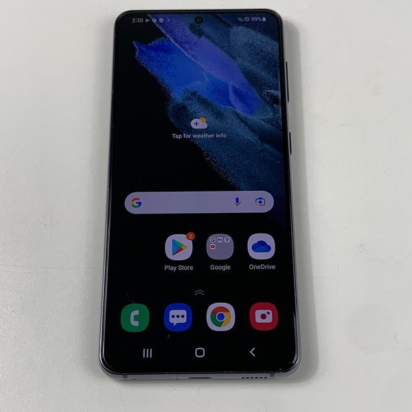 Samsung Galaxy S21 5G - Unlocked, 128 GB, Gray, 8 GB, SM-G991U1