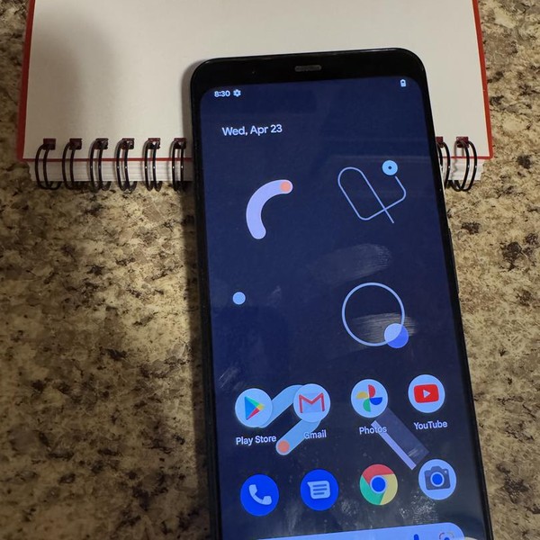 Google Pixel 4 XL - Unlocked, 64 GB, Black, 6 GB, G020J, Google Edition