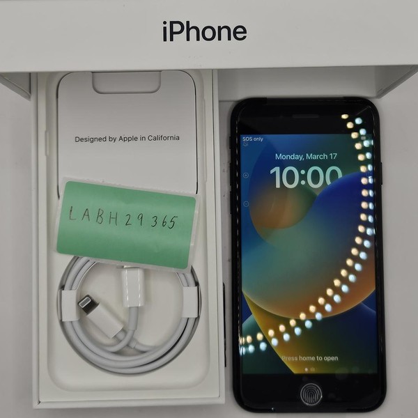 Apple iPhone SE 3rd Gen 2022 - Unlocked, 64 GB, Midnight, A2595