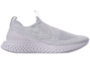 Nike Epic React Moc Flyknit White Pure Platinum for sale