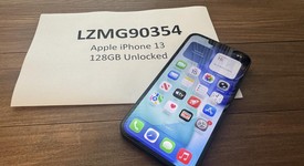 Good
													Apple iPhone 13 - Unlocked, Midnight, 128 GB, A2482, photo 1 of 4