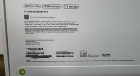 New
													MacBook Pro 2024 - 14" - Apple M4 Pro 14-core, Space Black, 1 TB, 24 GB, photo 4 of 7