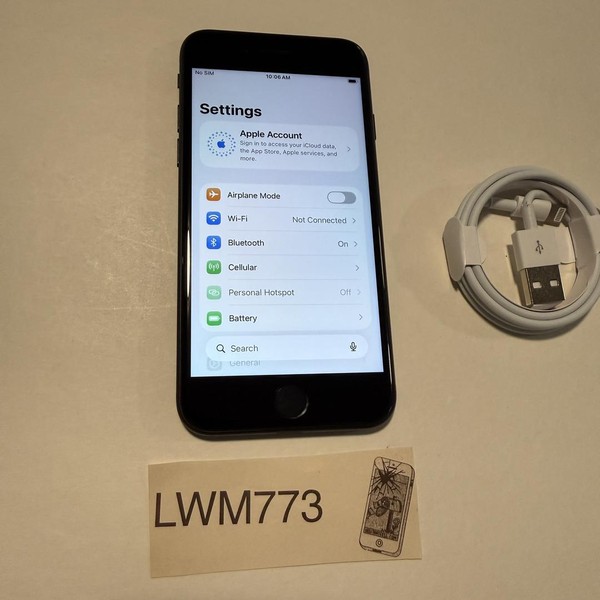 Apple iPhone SE 2nd Gen 2020 - Unlocked, Black, 64 GB, A2275