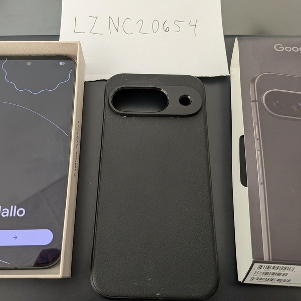 Google Pixel 9 - Unlocked, 128 GB, Obsidian, 12 GB, G2YBB