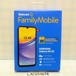 New Samsung Galaxy A15 5G - Family Mobile, 128 GB, Black & Blue, 6 GB