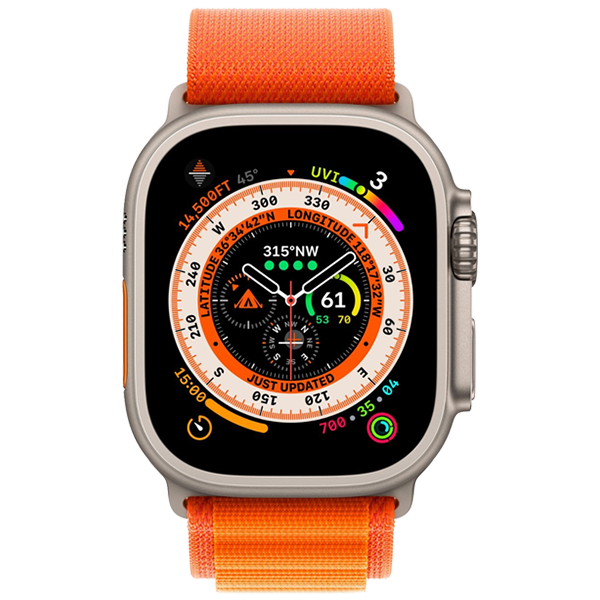 Apple Watch Ultra 49mm - AT&T, Titanium, A2622