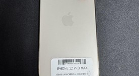 Good
													Apple iPhone 12 Pro Max - Unlocked, Gold, 256 GB, A2342, photo 1 of 6