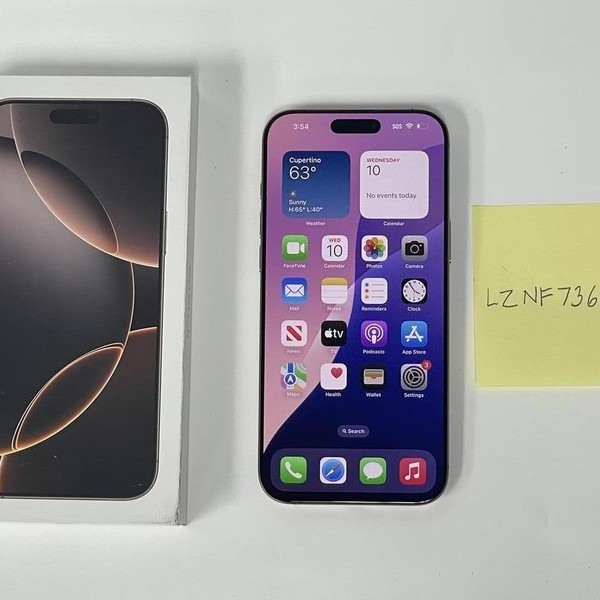 Apple iPhone 16 Pro Max - Verizon, 256 GB, Desert, A3084