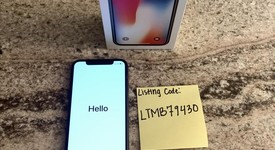 Good
													Apple iPhone X - Verizon, Gray, 64 GB, A1865, photo 1 of 7