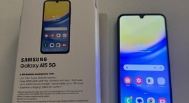 Good
													Samsung Galaxy A15 5G - Cricket, Black & Blue, 64 GB, 4 GB, photo 2 of 7