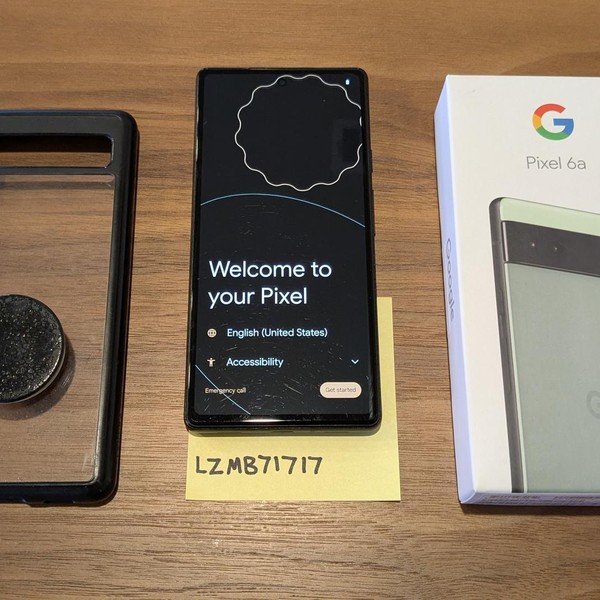 Google Pixel 6a - Xfinity, 128 GB, Charcoal, 6 GB, GX7AS