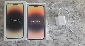Good
													Apple iPhone 14 Pro Max - Unlocked, Gold, 128 GB, A2651, photo 2 of 24