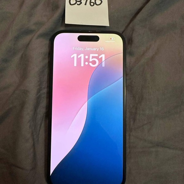 Apple iPhone 15 - Unlocked, 256 GB, Black, A2846