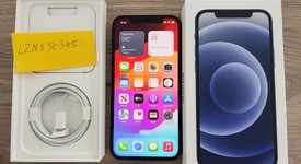 Mint
													Apple iPhone 12 - Unlocked, Black, 64 GB, A2172, photo 1 of 12