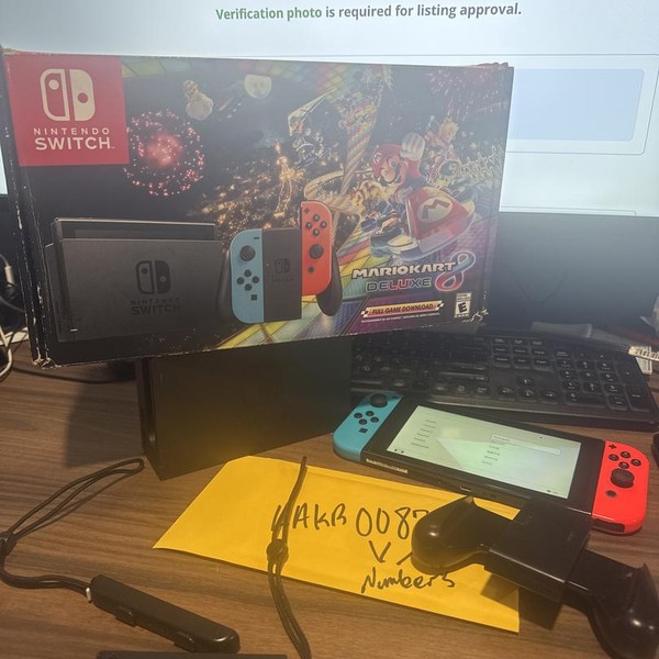 Nintendo Switch - 32 GB, Red & Blue, Mario Red & Blue Edition