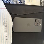 Mint Apple iPhone 15 Pro Max - Unlocked, 256 GB, Black, A2849