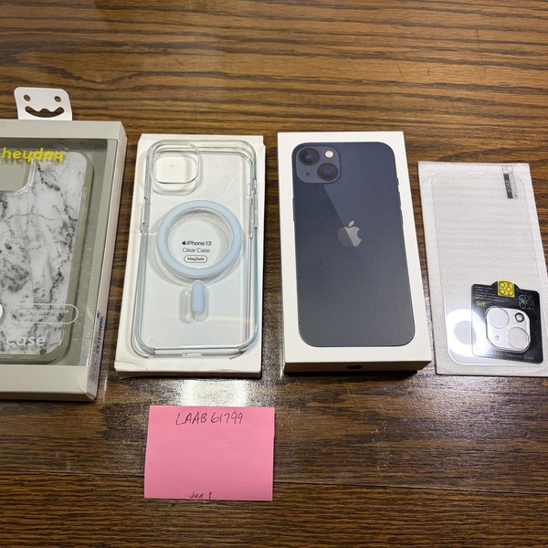 Apple iPhone 13 - Unlocked, 128 GB, Midnight, A2482