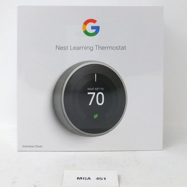 Nest Thermostat 3rd Gen - Silver