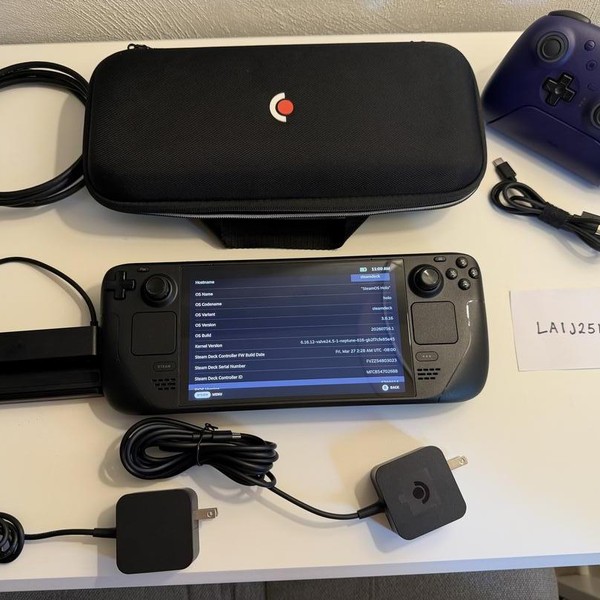 Steam Deck OLED - 512 GB, Black, 16 GB, AMD