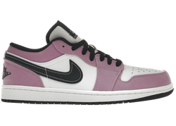 Jordan 1 Low SE Violet Shock White Black for sale