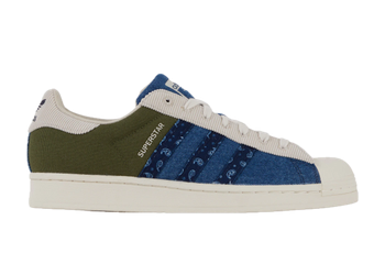 adidas Superstar Olive Denim for sale