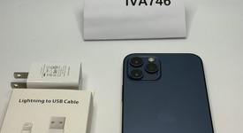 Good
													Apple iPhone 12 Pro - Unlocked, Pacific Blue, 128 GB, A2341, photo 4 of 5